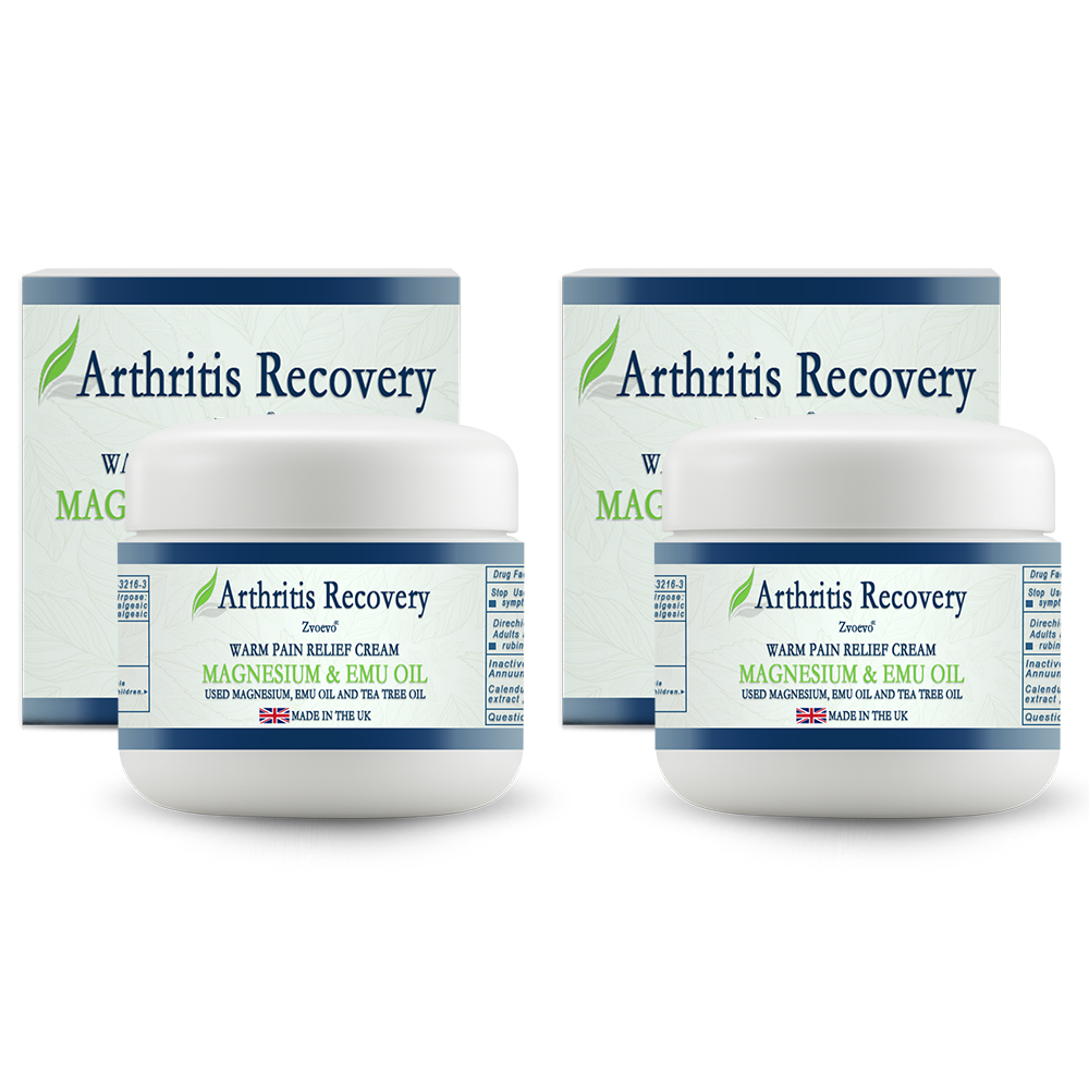✨ MHRA Approved: Zvoevo® Magnesium & Emu Oil Bone Relief Cream (Treatment for arthritis, neuropathyy, rheumatic diseases, muscle spasms, sports injuries and twitches )