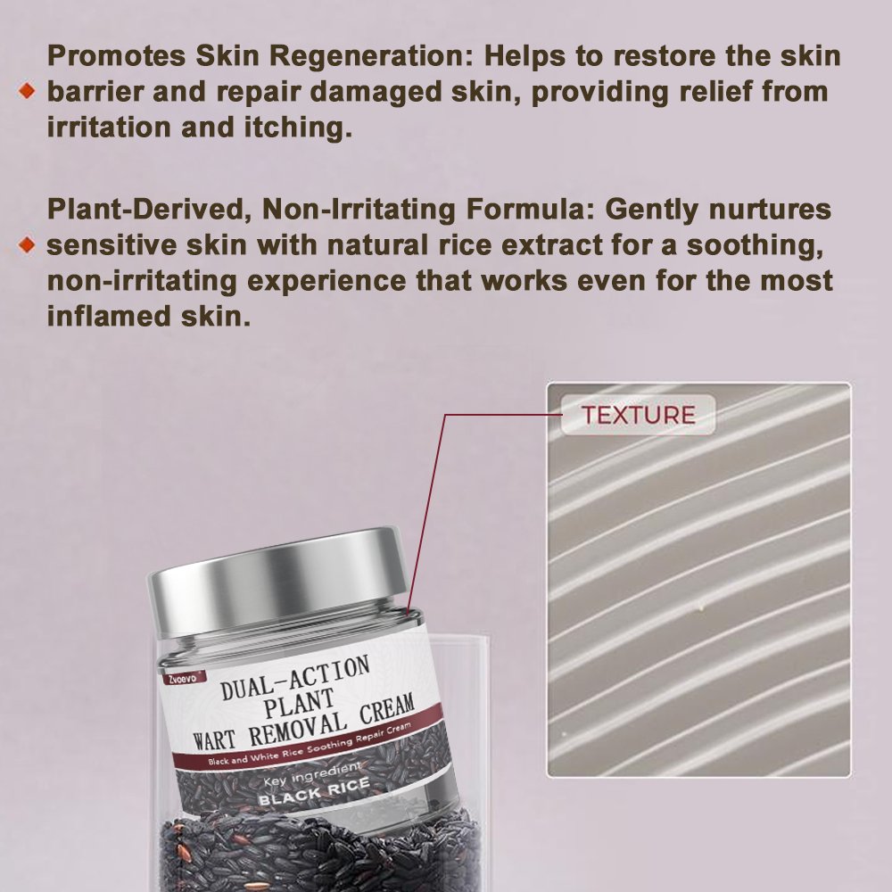 ✅Official Store: Zvoevo® Black Rice Skin Repair Essence Cream 👨⚕️ MHRA Certified (Eliminates warts and skin tags, relieves psoriasis, improves keratin build-up and follicular keratinization, fades pigmentation, age spots & sun spots)