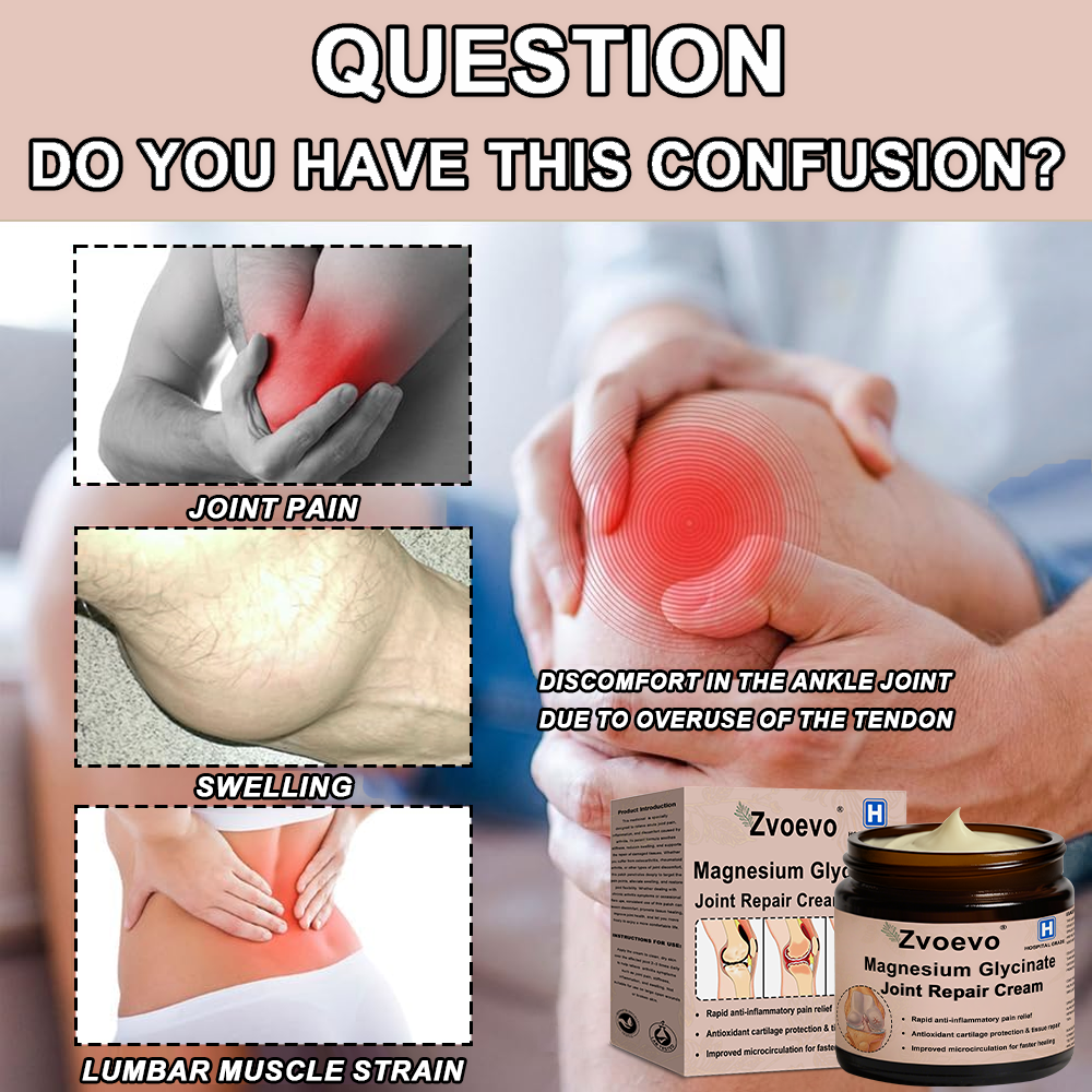 ✅ MHRA Approved: Zvoevo® Magnesium Pain Relief Cream (Fast, Targeted Relief for Arthritis, Nerve Pain, Muscle Spasms, Rheumatism & Sports Injuries)