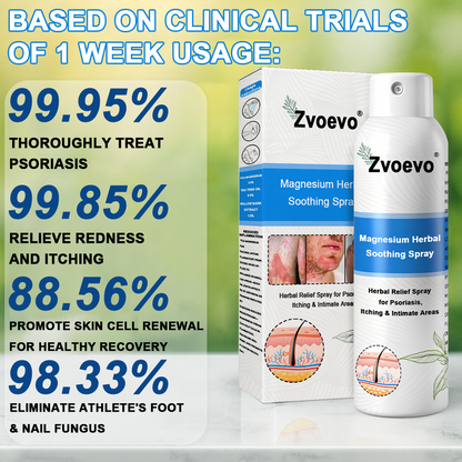 ✅ Official Store: Zvoevo® Magnesium Herbal Psoriasis Spray 👨‍⚕️ MHRA Approved (for the treatment of psoriasis and eczema, improvement of bacterial infections in the genital area, treatment of acne and warts)