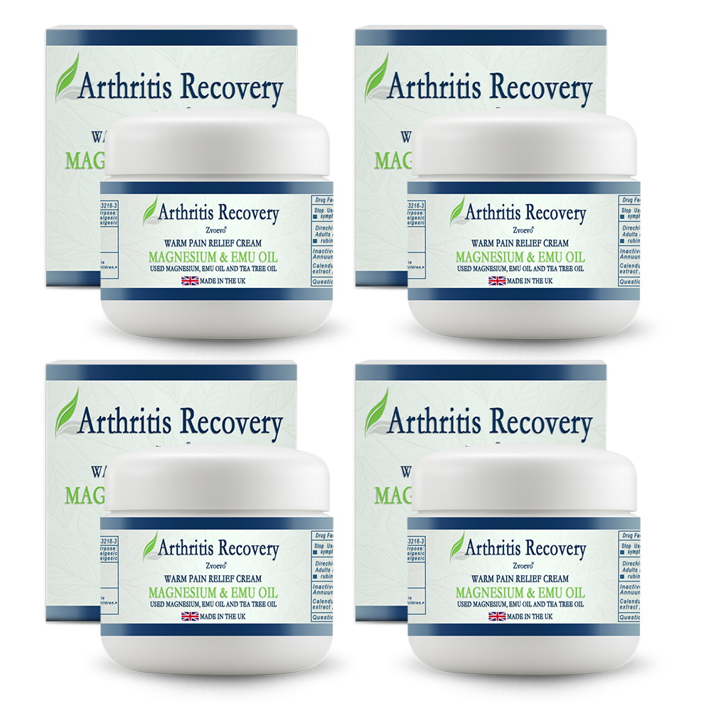 ✅ MHRA Certified: Zvoevo® Magnesium & Emu Oil Bone Relief Cream (Treatment for arthritis, neuropathyy, rheumatic diseases, muscle spasms, twitchessports injuries and sports injuries )