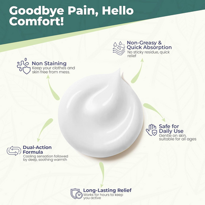 ✅ MHRA Certified: Zvoevo® Magnesium & Emu Oil Bone Relief Cream (Treatment for arthritis, neuropathyy, rheumatic diseases, muscle spasms, twitchessports injuries and sports injuries )